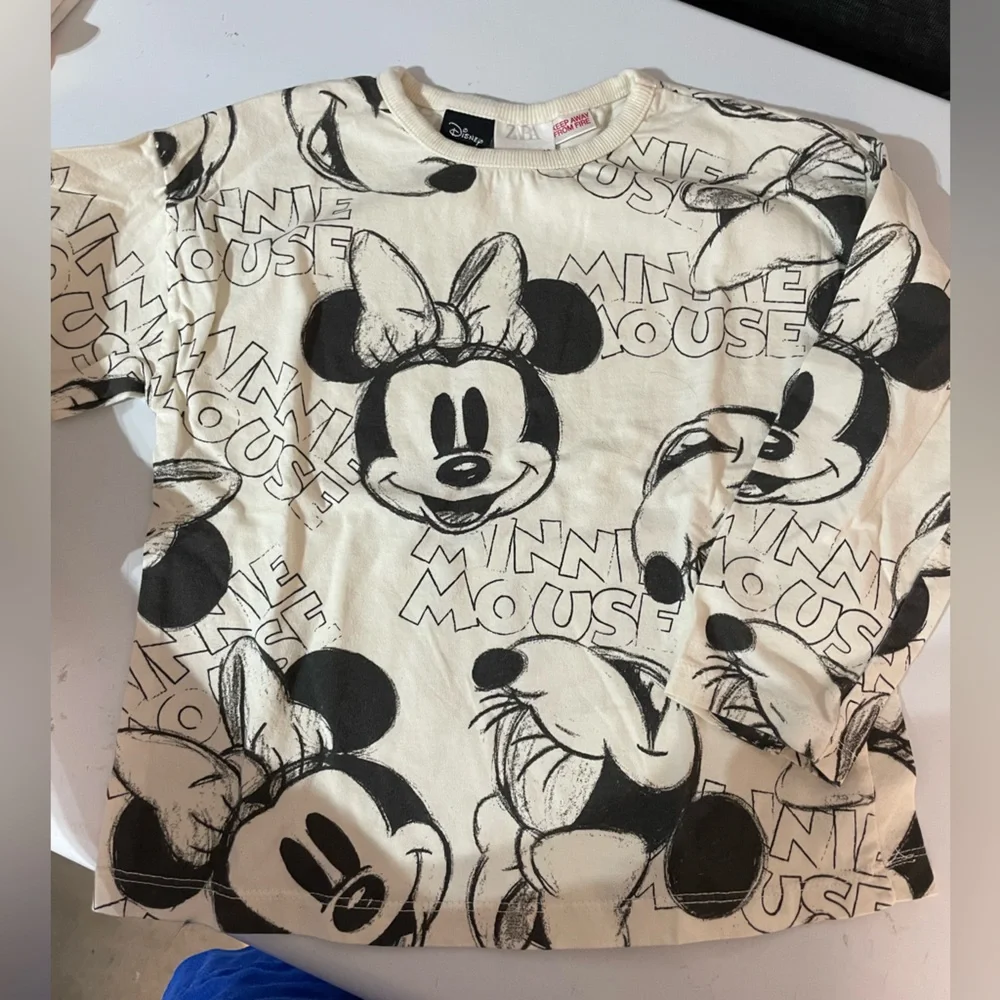 Zara Kids set of 2 long sleeve tops- minnie mouse